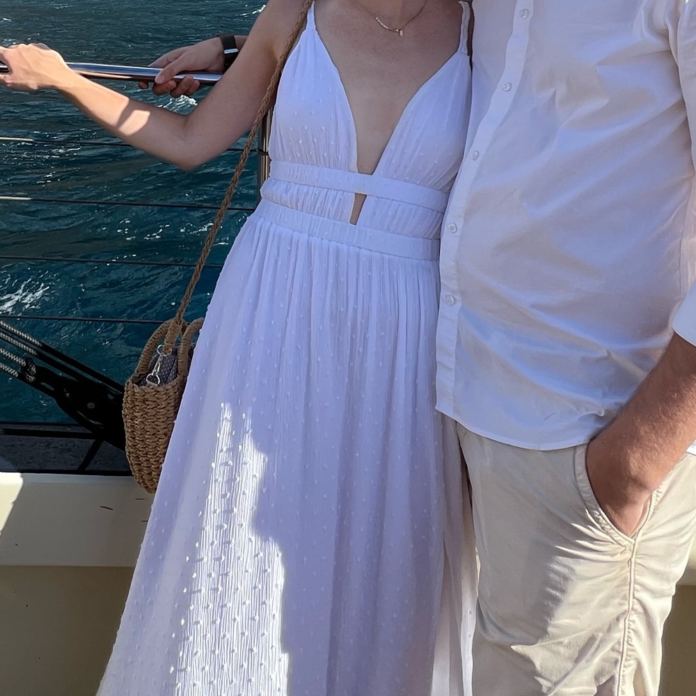White dress